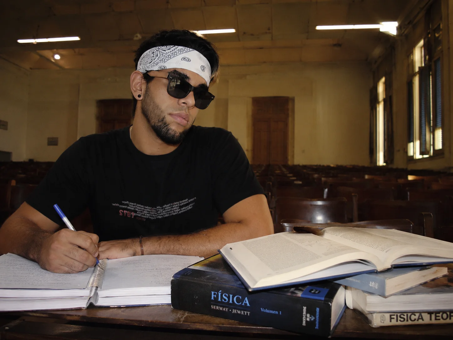 Estudiando física nuclear en La Habana, 2016